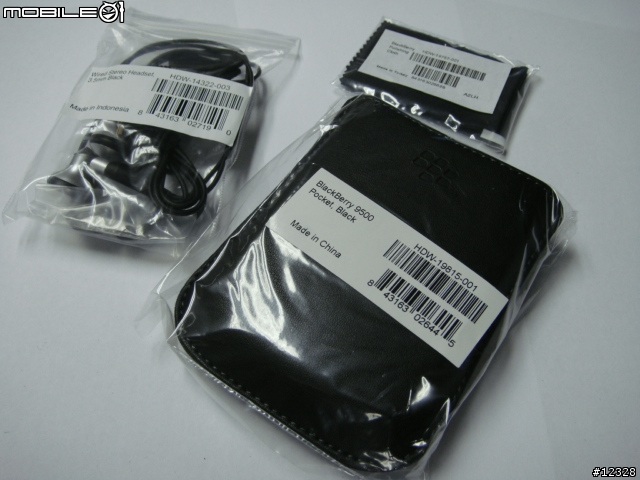 [開箱啦!!] BlackBerry STORM 9500