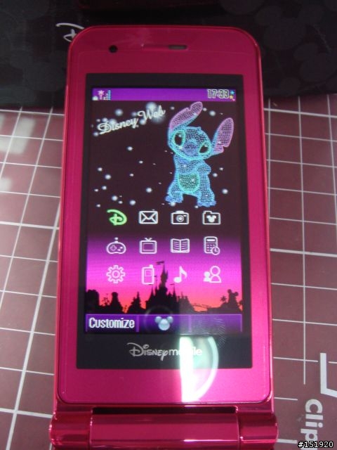 大小姐Hot Pink第2彈~Disney Mobile DM003SH by SHARP 開箱嚕!!!