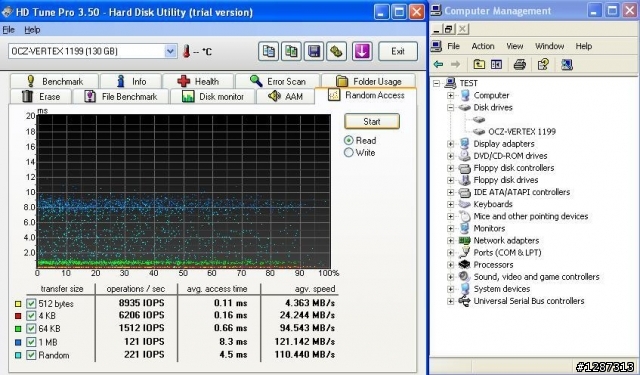 Vertex SSD v1199 (INDILinx) 測試報告 (第三彈)