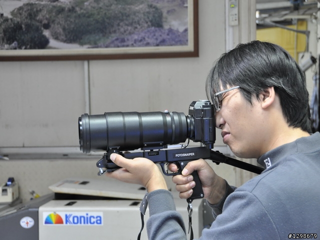 很酷的老相機(打鳥附槍杔喔)