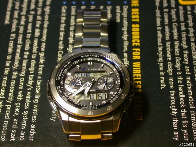 Casio Oceanus OCW-T400 藍色不專業開箱文