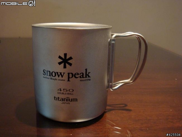 【分享】Snow Peak折疊式咖啡濾紙架+雙層隔熱鈦合金馬克杯