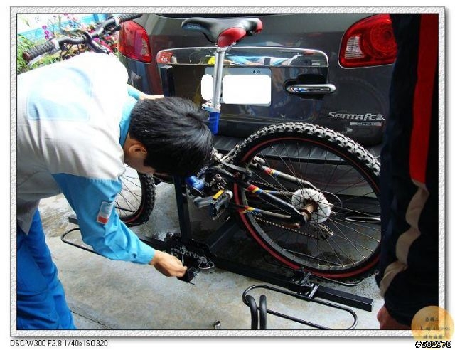 山土匪加裝車軌式攜車架開箱文