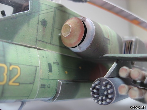 3D紙模-1:66 蘇聯MI-28戰鬥直升機/HAVOC