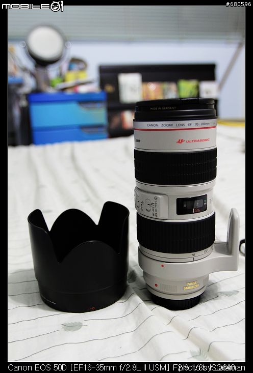 加入C家就是為了這一管!~ EF70~200mm L F2.8 IS入手~