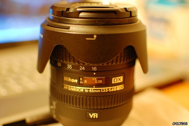 [開箱]Nikon AF-S DX 35mm f/1.8G-我的D40第一顆定焦鏡