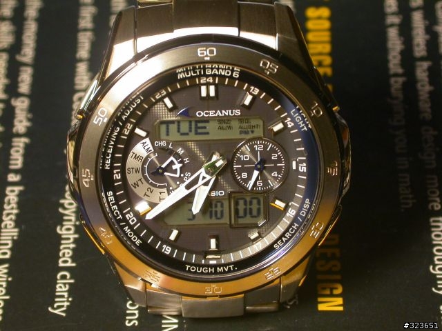 Casio Oceanus OCW-T400 藍色不專業開箱文