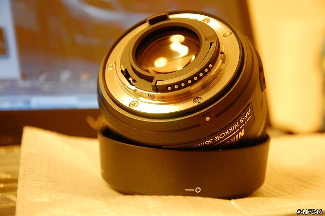 [開箱]Nikon AF-S DX 35mm f/1.8G-我的D40第一顆定焦鏡