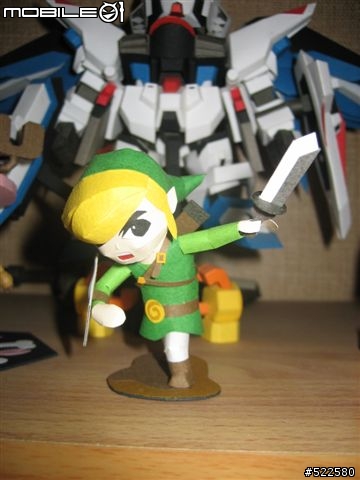 薩爾達傳說 -Wind Walker Link 林克 (紙模型)