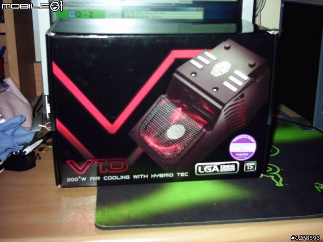 風冷怪獸CM V10非專業測試（含測試致冷片功率）