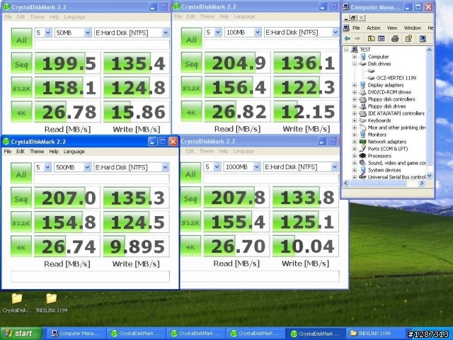 Vertex SSD v1199 (INDILinx) 測試報告 (第三彈)