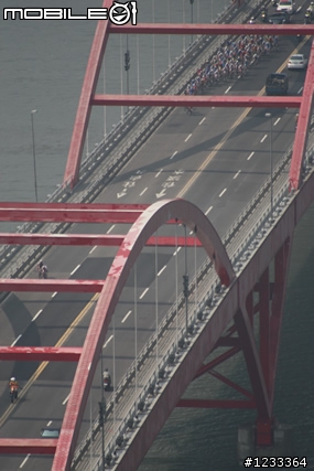 2009國際環台賽路經關渡大橋