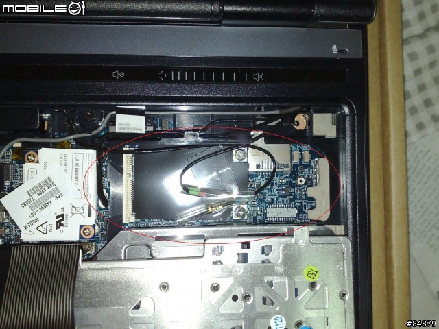 [開箱分享]HP完整盒裝3.5G網卡安裝 for HP6910p