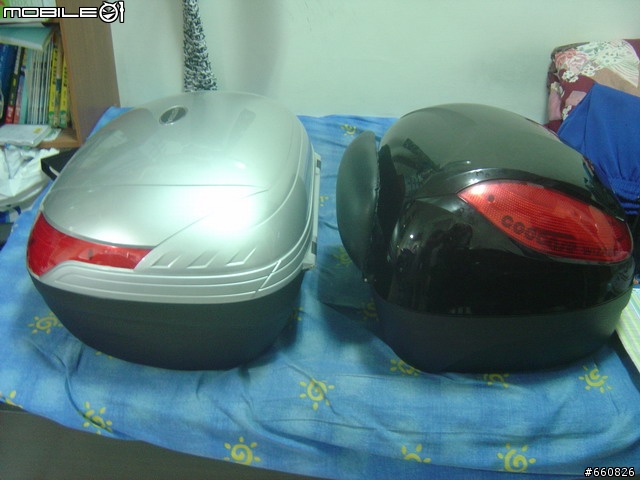 新增機車導航-[漢堡開箱]- COOCASE S-48L + GIVE E450 後行李箱