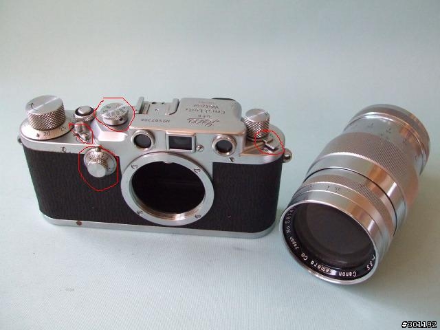 leica iiic相机的使用方法！超级菜鸟求助！急!急!急!急!急!