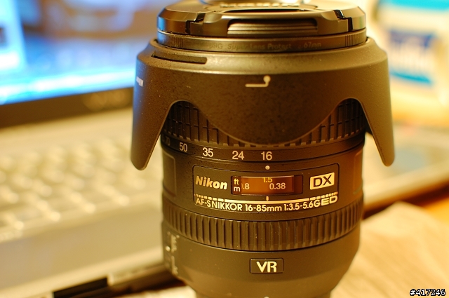 [開箱]Nikon AF-S DX 35mm f/1.8G-我的D40第一顆定焦鏡