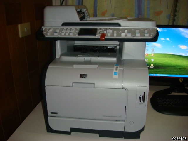 HP Color LaserJet CM2320 fxi MFP之不專業開箱照