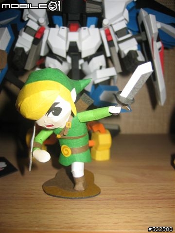 薩爾達傳說 -Wind Walker Link 林克 (紙模型)