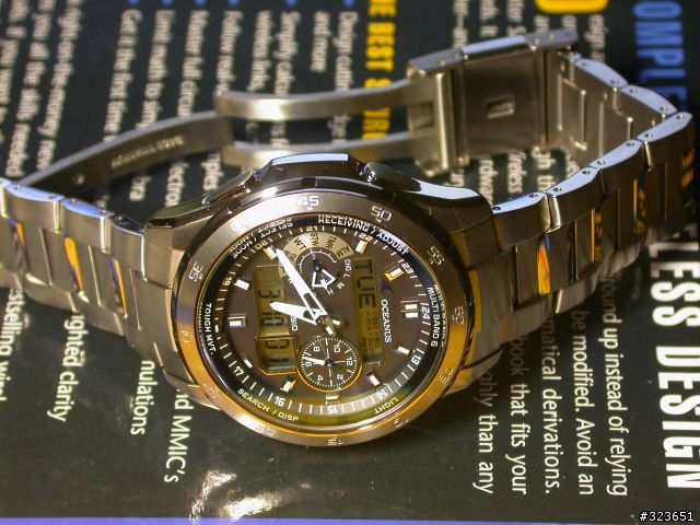 Casio Oceanus OCW-T400 藍色不專業開箱文