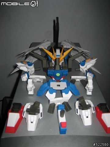 SD Gundam 飛翼零式特式版 (紙模型 Paper Craft ) 任務完成