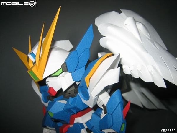 SD Gundam 飛翼零式特式版 (紙模型 Paper Craft ) 任務完成