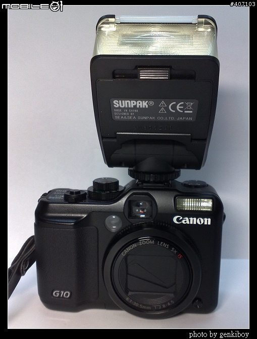 迷你神燈SUNPAK RD2000同場加映~G10合體篇