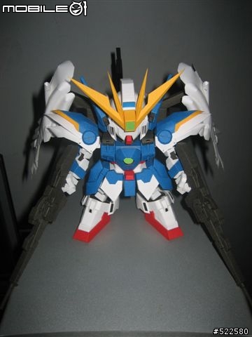 SD Gundam 飛翼零式特式版 (紙模型 Paper Craft ) 任務完成