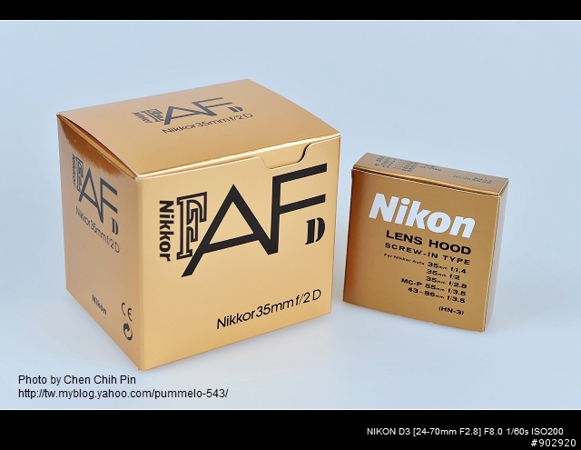 [分享]NIKON AF-S 35mm f/1.8G VS AF 35mm f/2D