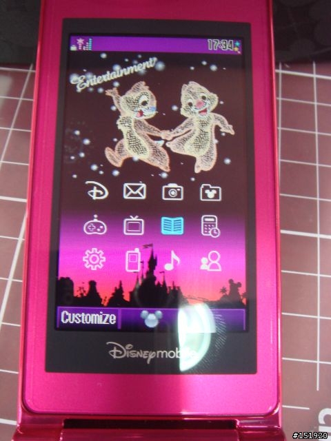 大小姐Hot Pink第2彈~Disney Mobile DM003SH by SHARP 開箱嚕!!!