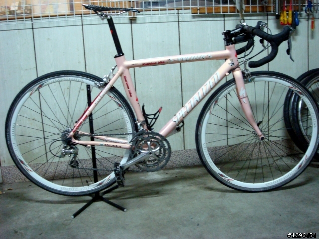 這算是開箱文嗎?我也不清楚~MOSSO鈦+粉紅公路SPECIALIZED