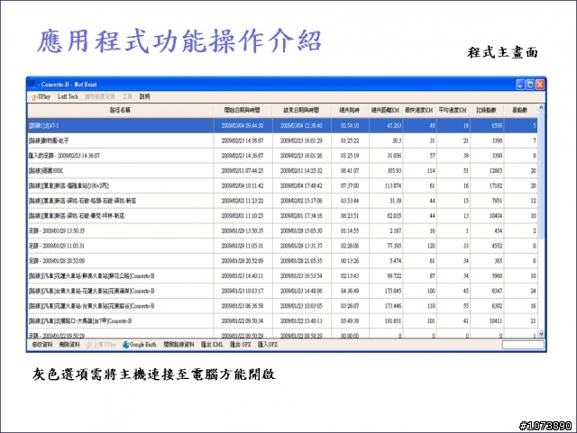 GPS碼錶 軟體更新通知