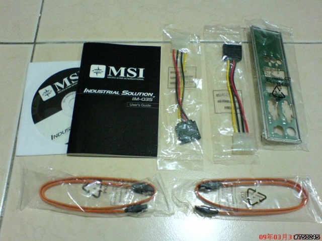 [開箱]最強mini itx - MSI IM Q35