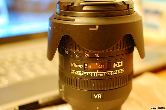 [開箱]Nikon AF-S DX 35mm f/1.8G-我的D40第一顆定焦鏡