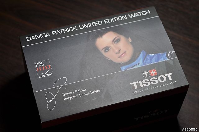 [開箱]女王的生日禮物-TISSOT PRC 100 Danica Patrick 2008 純白閃鑽珍藏限量版
