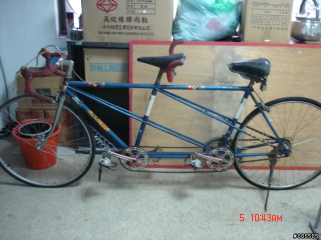 鋼管雙人跑車組好啦