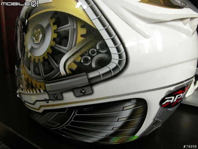 [被勸敗後的開箱]APEX TA-2720 機械彩繪圖騰(白金質感配色)