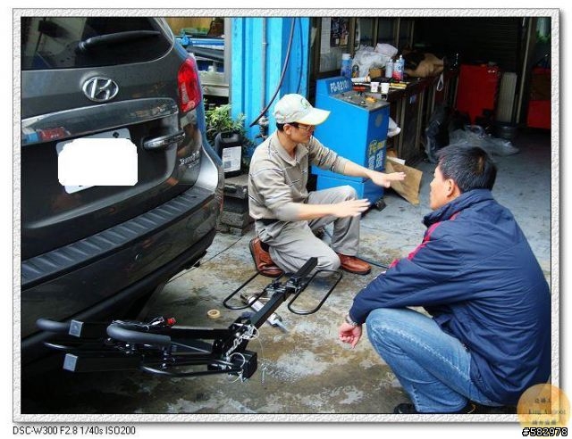山土匪加裝車軌式攜車架開箱文