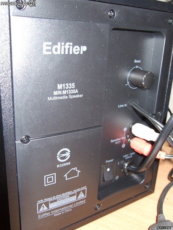 [開箱] Edifier M1335 三件式多媒體喇叭