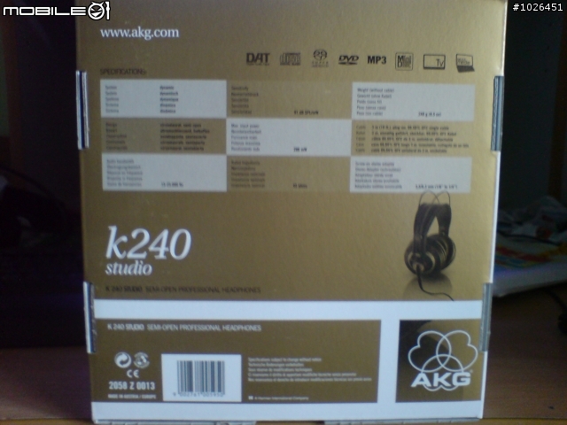 AKG K240 Studio入手!!!