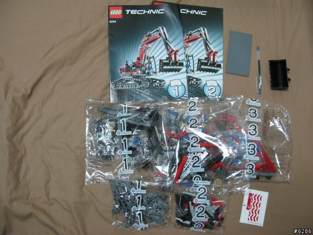 (LEGO)2008年 樂高 科技系列 8294 重型挖土機