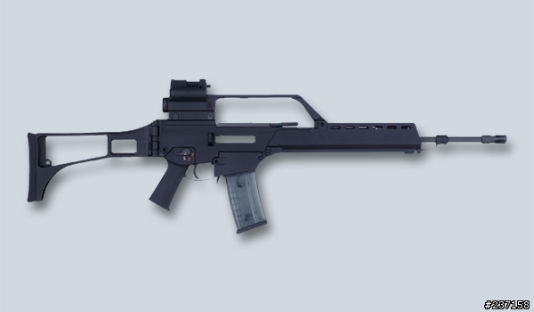[獨家分享] 原廠 黑克勒-科赫 HK G36 專用狙擊鏡 加 內紅點