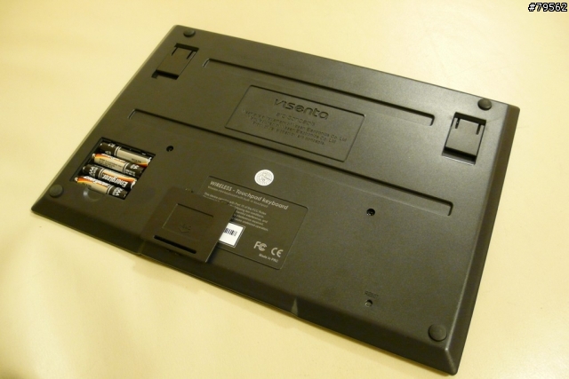適合HTPC的無線 keyboard with touchpad (Multi Touch)