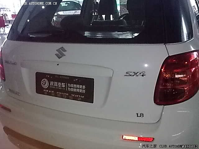 來自對岸改款的SX4.新增: 天窗 碟煞.........