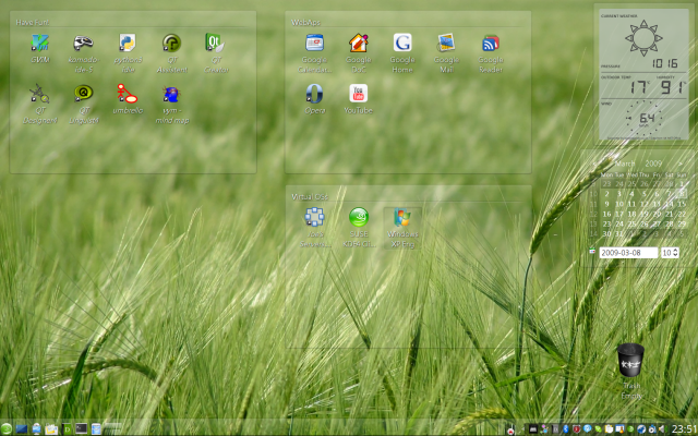 [Gnome/Kde/Xfce] 使用者, 分享你們的桌面吧!!
