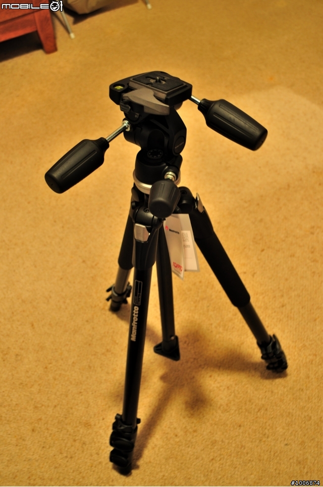 [開箱] Manfrotto 190XB ALU tripod BLK W/ 804RC2 head