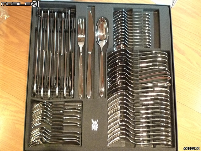 [餐具不怕多分享] 德國WMF60隻禮品餐具組 開箱報告