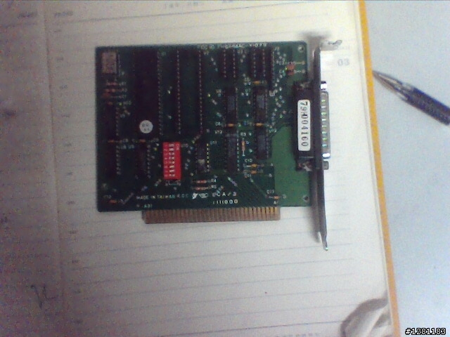 各位大大,小弟来自大陆的,向各位请教一张台湾ISA卡的厂家