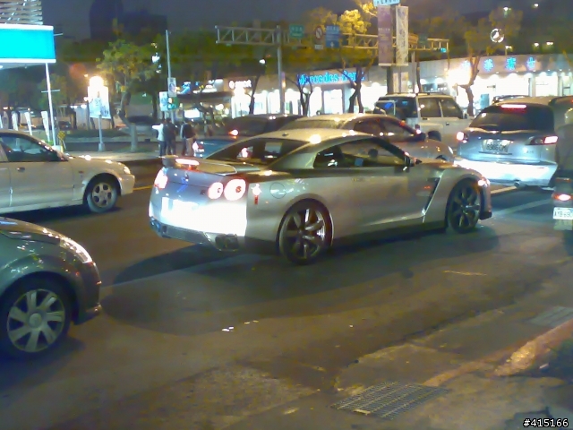 Nissan GTR in Taipei.