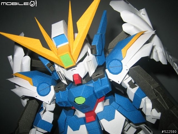 SD Gundam 飛翼零式特式版 (紙模型 Paper Craft ) 任務完成