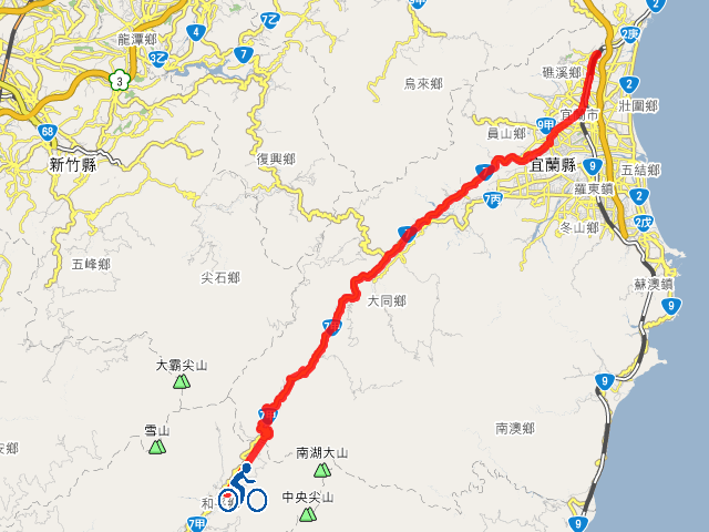 TORO單騎環台之旅/GPS即時定位回傳